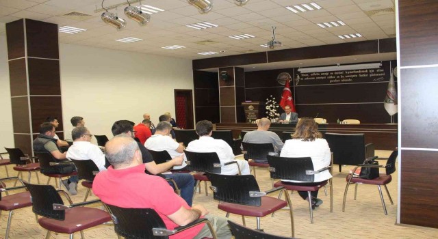 Söke Borsada Buğday tüccarları bir araya geldi