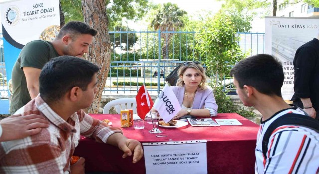 Sökede Meslek Lisesi öğrencileri, iş insanlarıyla buluştu