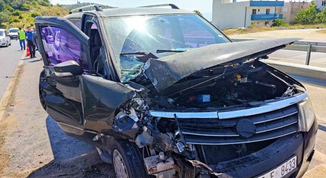 Sökede trafik kazası: 1 yaralı