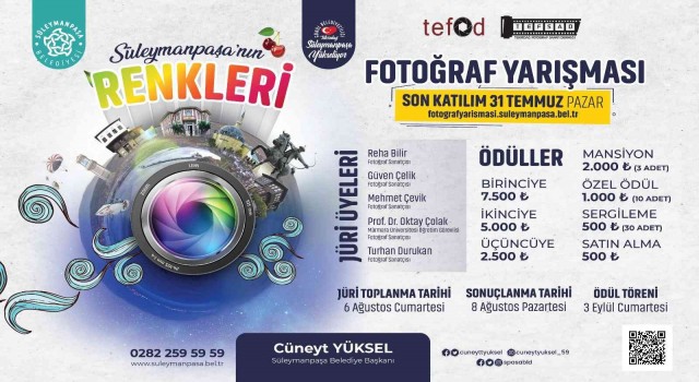 Süleymanpaşada fotoğraf yarışması