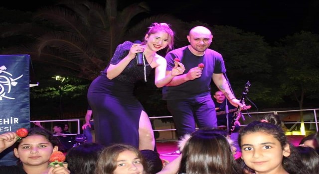 Sultanhisarda çilek festivali gerçekleştirildi