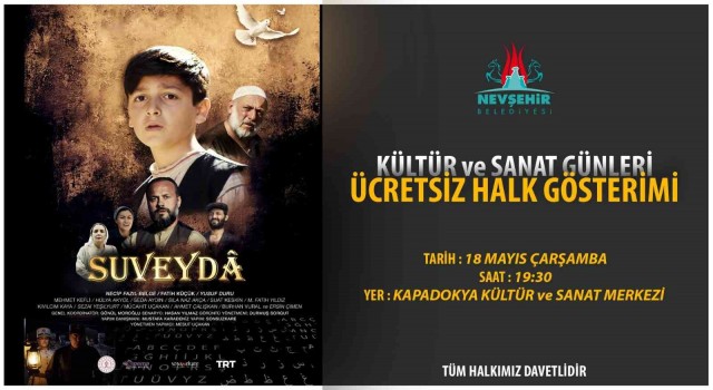 ‘Suveyda filmi ücretsiz halk gösteriminde izleyiciyle buluşuyor