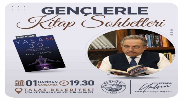 Talasta “Gençlerle Kitap Sohbetleri” Çarşamba günü