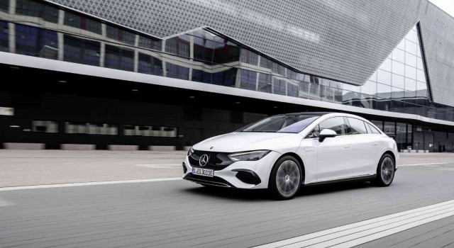 Tamamen elektrikli Mercedes Yeni EQE Türkiyede