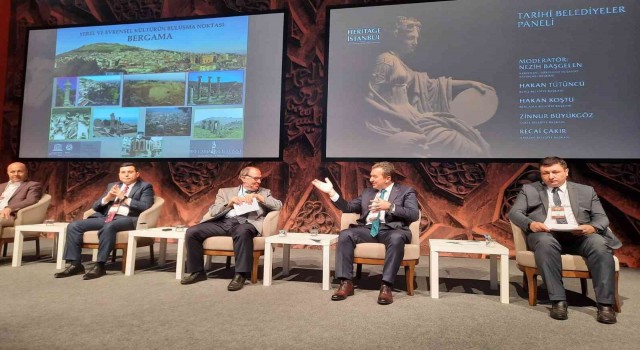 Tarihi şehir Bergamadan Heritage İstanbul Konferansına çıkarma