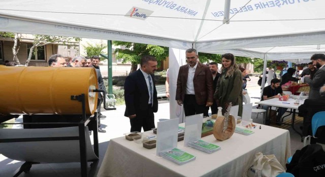 Tarım Fuarı ve Bilim Şenliğinde Sincan Belediyesi projelerine ilgi