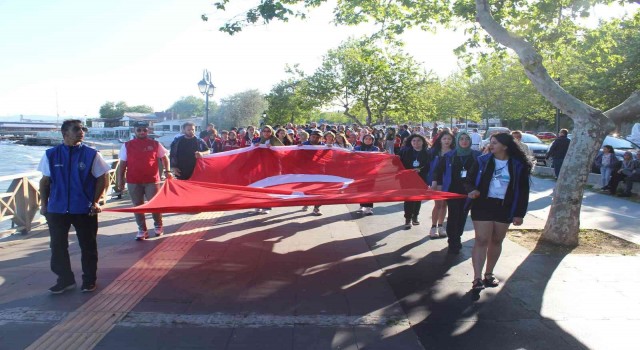 Tekirdağda coşkulu 19 Mayıs kutlaması