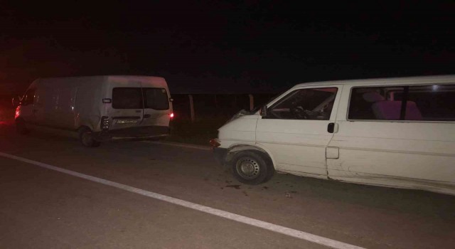 Tekirdağda trafik kazası: 1 yaralı