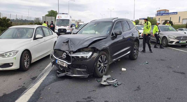 TEMde feci kaza: 1 ölü, 5 yaralı