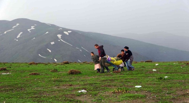 Terörden temizlenen dağlar vatandaşa gelir kapısı ve hobi alanı oldu