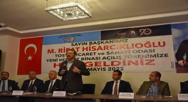 TOBB Başkanı Hisarcıklıoğlu: (TOGG) 2023ün ilk üç ayında inşallah banttan inerek trafiğe çıkmış olur