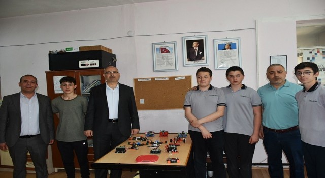 Tosya Mesleki ve Teknik Anadolu Lisesi Robot Yarışmasına iddialı gidiyor