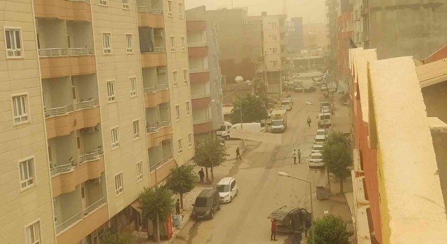 Toz bulutu Silopide hayatı olumsuz etkiledi