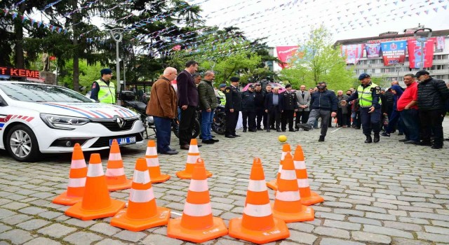 Trabzonda “Yayalar için 5 adımda güvenli trafik etkinliği