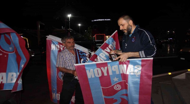 Trabzonsporun şampiyonluğu Aydında doyasıya kutlandı