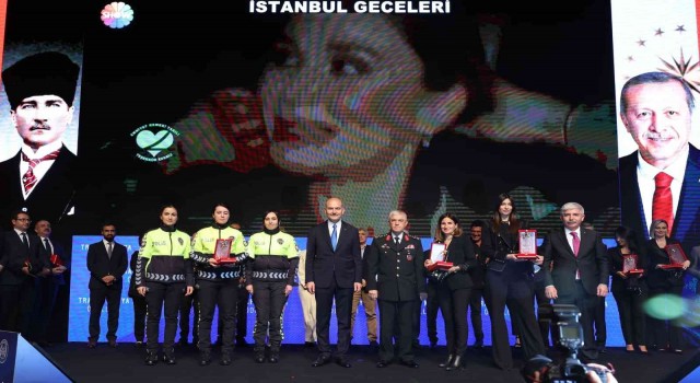 Trafik Medya Ödülleri programı Bakan Soylunun katılımıyla gerçekleştirildi