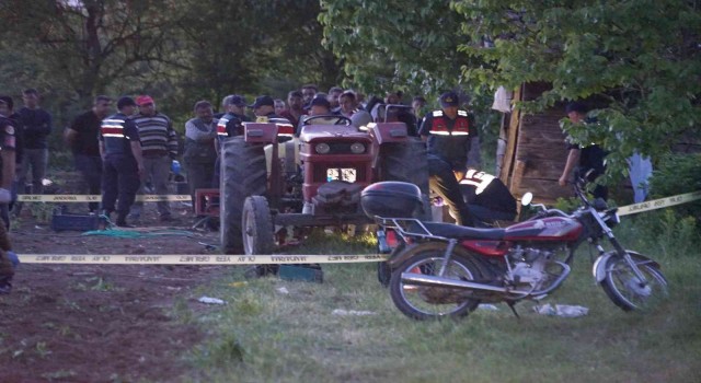 Traktörün şaftına başını kaptıran çocuk hayatını kaybetti