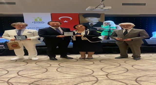 TÜGİAD Eskişehir Şube Başkanı Serkan Can Zengine ödül