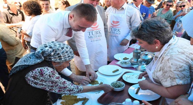 Türk mutfağının yöresel ve sevilen lezzetleri Beçin Kalesinde tanıtıldı