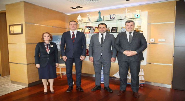 Türkiye Kent Konseyleri Birliği Başkanı Taştandan TBBye ziyaret