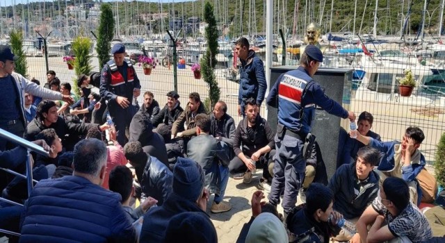 Ülke genelinde düzensiz göçle mücadeleye yönelik 5inci Huzur operasyonu