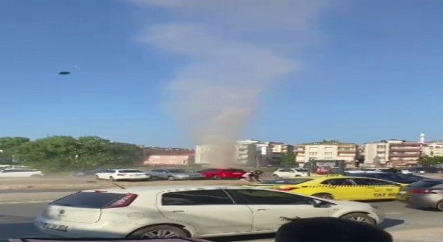 Ümraniyede hortum  paniği