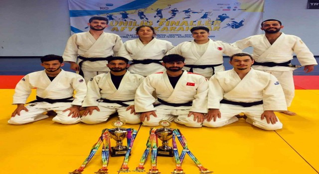 Üniversite Judo takımı madalyaları topladı