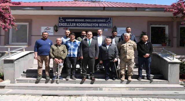 Vali Akbıyık: “Her alanda engellilerin yanındayız”