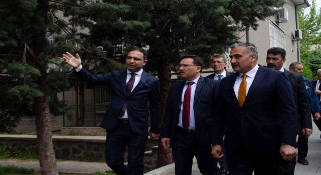Vali Çiçek Develide incelemelerde bulundu