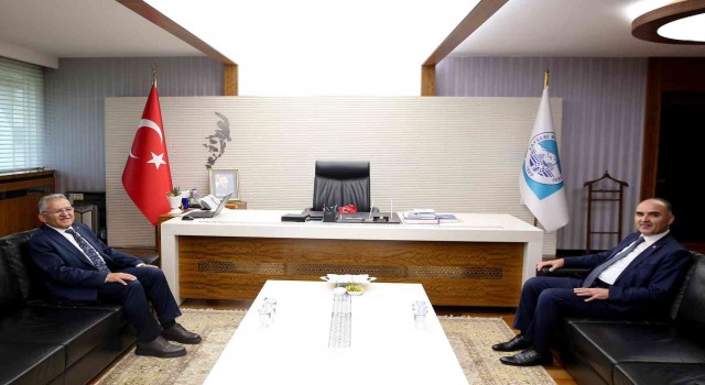Vali Günaydından Başkan Büyükkılıça veda ziyareti