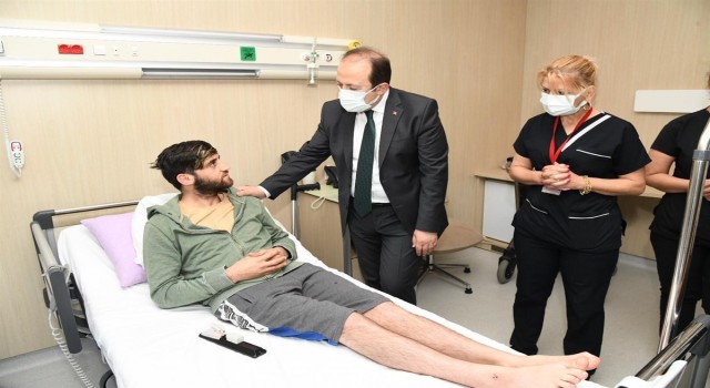 Vali Pehlivan: Mersin Şehir Hastanesi pandemi döneminde hayati işlev gördü