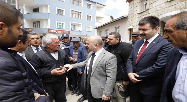 Vali Varoldan Diyadin ziyareti