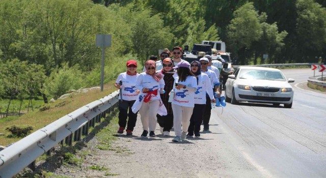 Van Gölü için yürüyen kadınlar Tatvana ulaştı