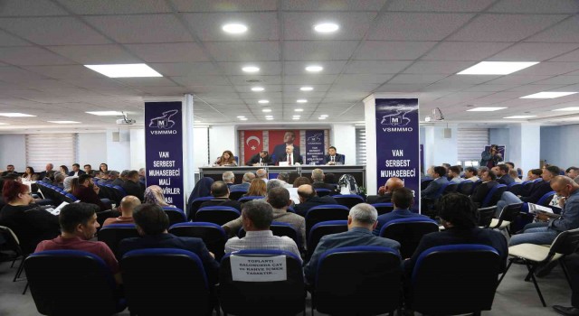 Van SMMMOda genel kurul heyecanı