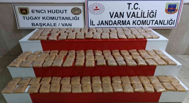 Vanda 225 kilo uyuşturucu ele geçirildi