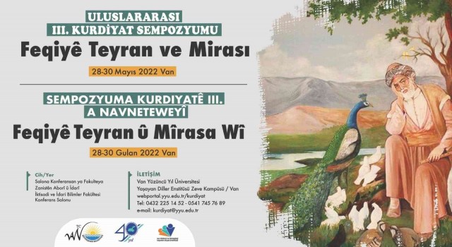 Vanda ‘Feqiye Teyran Sempozyumu başlıyor