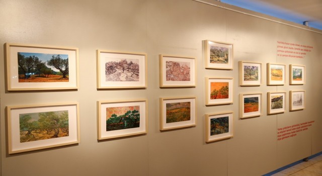 “Vıncent Van Gogh İle Birlikte Zeytin Ağaçları Gölgesinde” AKSMde