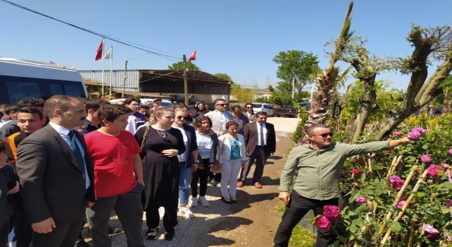 Yalovada öğrenciler süs bitkilerini tanıdılar