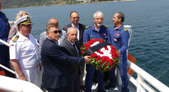Yaşamını yitiren kılavuz kaptanlar Çanakkalede anıldı