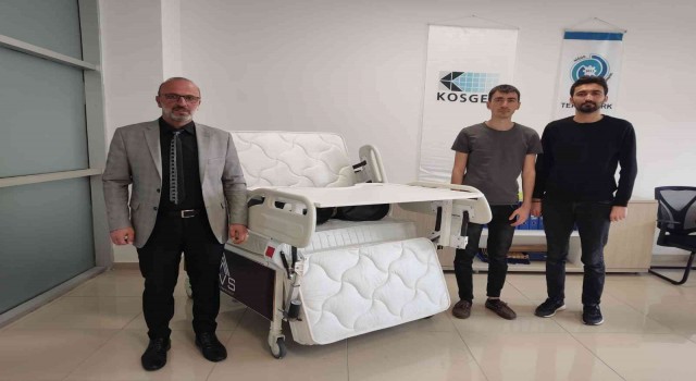 Yatalak hastalara özel akıllı yatak geliştirildi