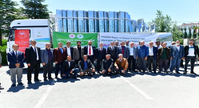 Yeşilyurtta yetiştiricilere sıvat desteği