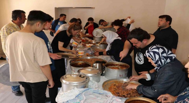 Yöresel lezzetlerden ‘Yazıköy Keşkeği fırından çıkartılıp tanıtıldı
