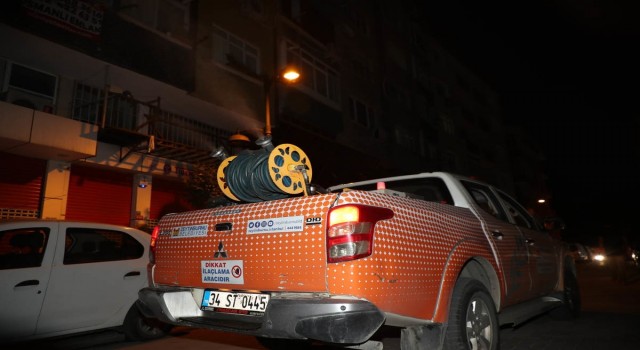 Zeytinburnunda sivrisinek ile mücadele