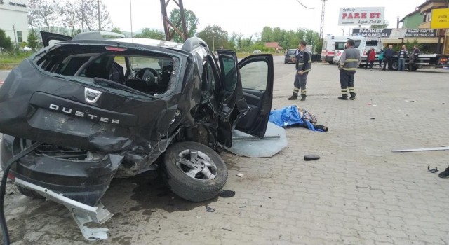 Zonguldak ta feci kaza: 1 ölü, 3 yaralı