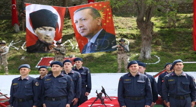 Zonguldakta engelliler temsili törenle bir günlüğüne asker oldu