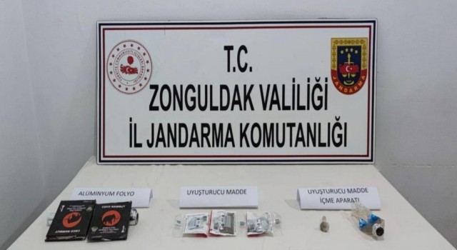 Zonguldakta uyuşturucu operasyonu