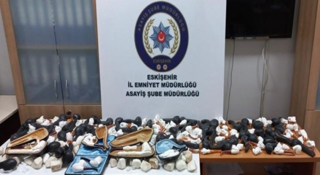100 bin liralık lüle taşı çalan 2 kişiden 1i tutuklandı