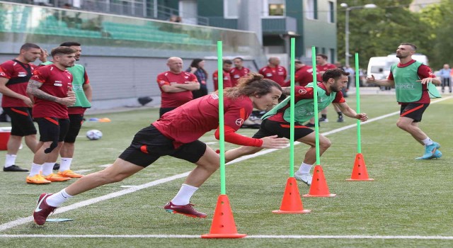 A Milliler, Litvanyadaki ilk antrenmanını yaptı