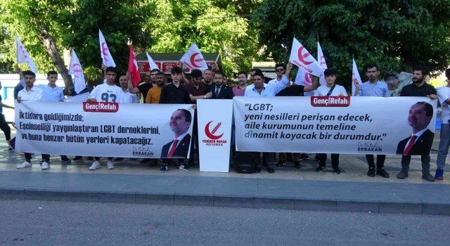 Adıyamandan LGBT derneklerine tepki