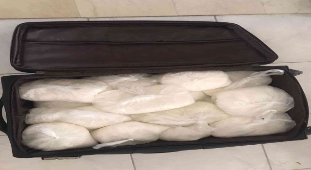 Ağrıda 25 kilo uyuşturucu ele geçirildi